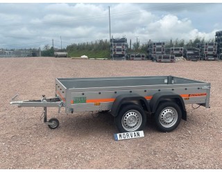 Temared Galva double essieux basculante 750KG de PTAC